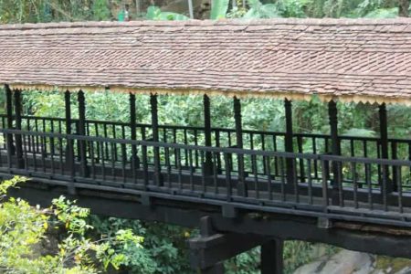 Bogoda bridge wooden