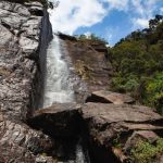 Lover's leap waterfall Nuwara Eliya