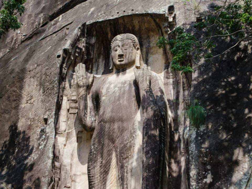 Rasvehera Buddha Stature Ras Vehera Anuradhapura