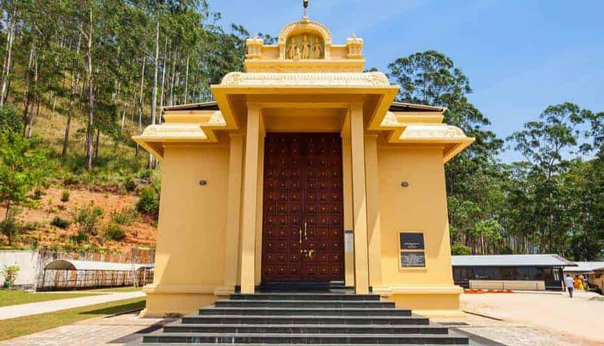 Ramayana Trails Sri Baktha Hanuman Temple Nuwara Eliya