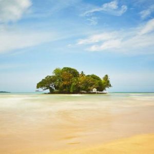 Taprobane Island Weligama Sri Lanka Beach