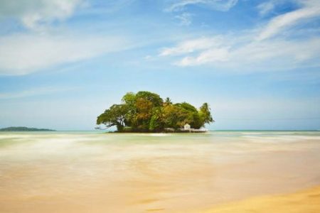 Taprobane Island Weligama Sri Lanka Beach