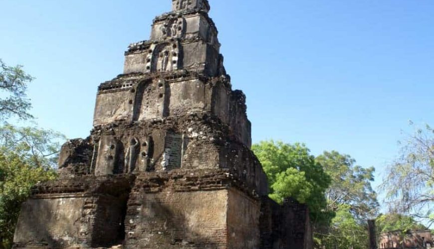 Satmahal Prasada Polonnaruwa Ancient City