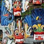 Masks on Display Ariyapala Masks Museum