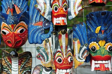Masks on Display Ariyapala Masks Museum