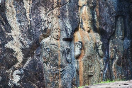 Buduruvangala Rock Carvings