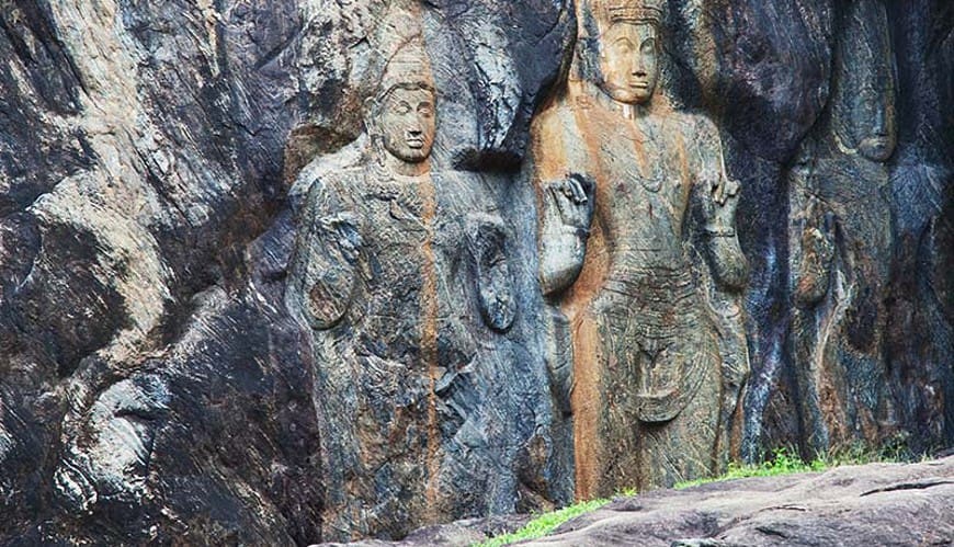 Buduruvangala Rock Carvings