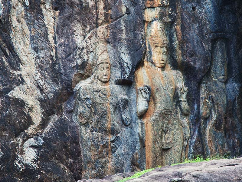 Buduruvangala Rock Carvings