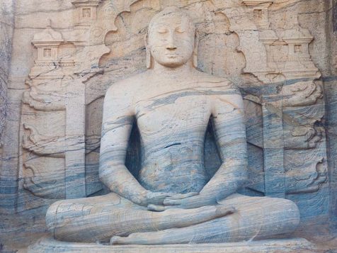 Gal Viharaya Statue Polonnaruwa Ancient City