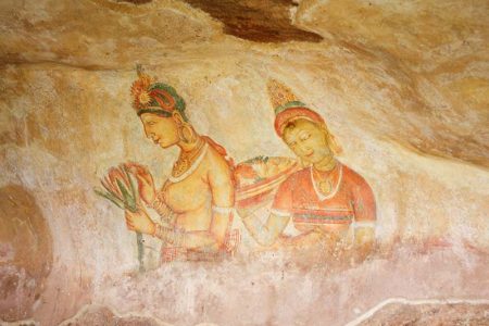 Frescos Sigiriya Rock Fortress