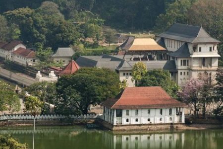 Temple of the sacred tooth relic Kandy