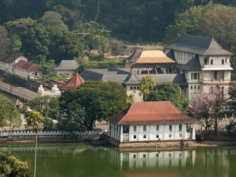 Temple of the sacred tooth relic Kandy