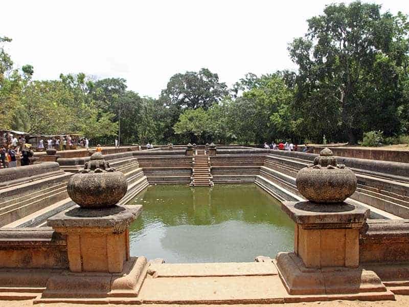 Twin Ponds Anuradhapura Sacred City