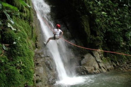 Waterfall Abseiling Kitulagala