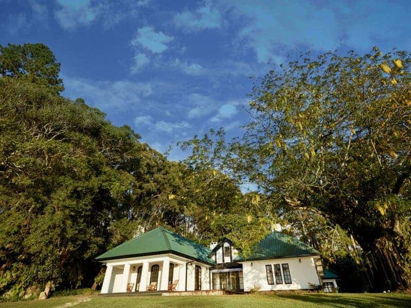 Main entrance Thotalagala Bungalow