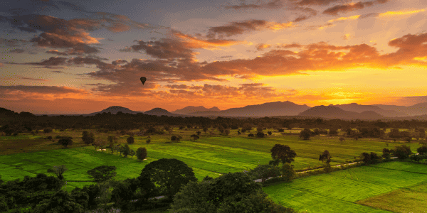 Image of countryside in Sri Lanka
