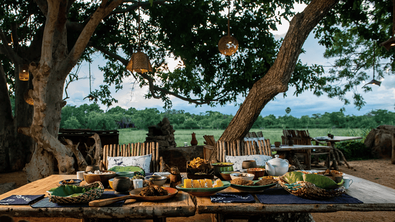 Kamatha Dining Setup